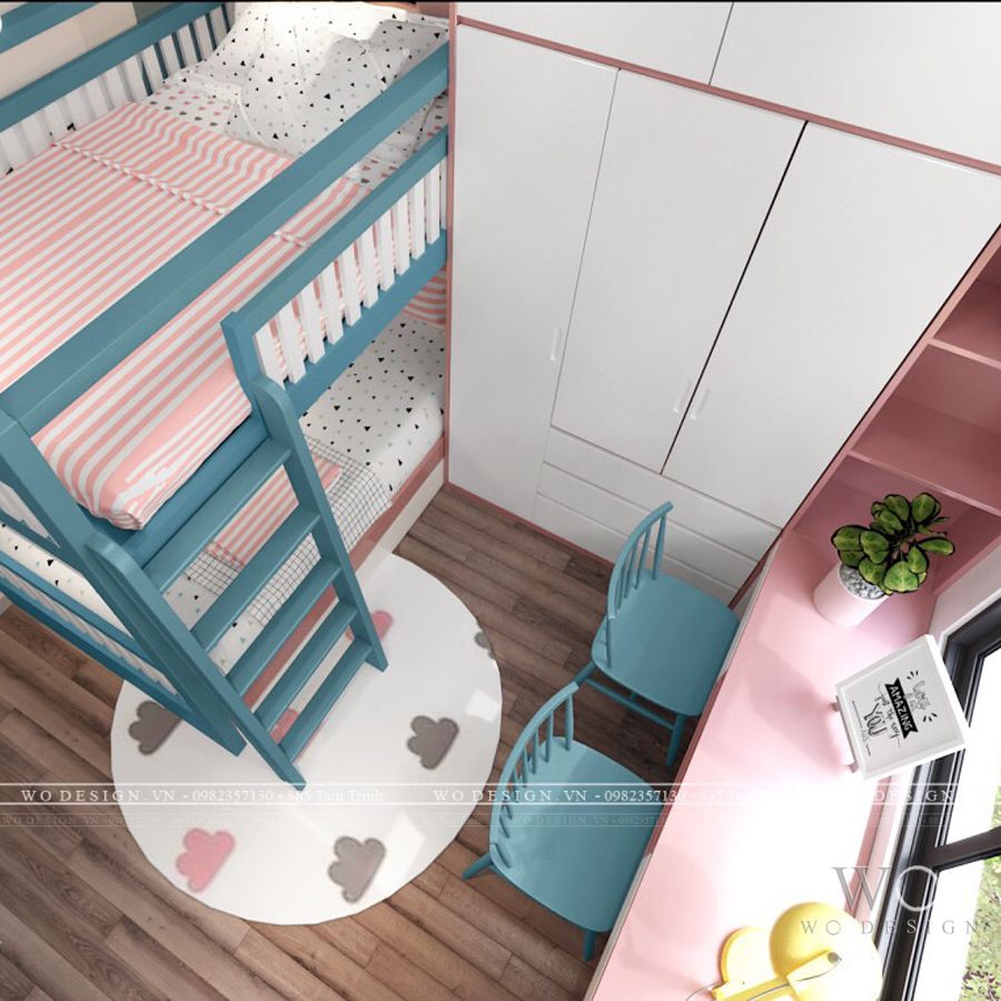  Phòng ngủ bé Giường tầng - CT2B Căn 03 Gelexia Riverside 