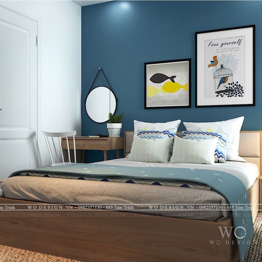  Phòng ngủ master người lớn CT3 Căn 08 Gelexia Riverside - Thiết kế hiện đại 
