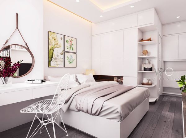  Chung cư 789 Ngoại giao đoàn 83m2 (2 ngủ + 1 khách bếp) Phong cách Hiện đại 