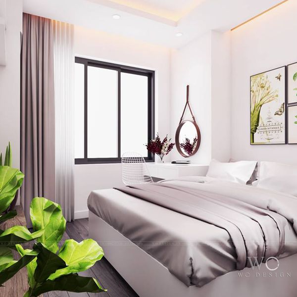  Chung cư 789 Ngoại giao đoàn 83m2 (2 ngủ + 1 khách bếp) Phong cách Hiện đại 