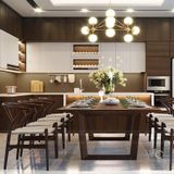  Khu bếp ăn - Biệt thự Bắc Ninh (Anh Tuấn) 