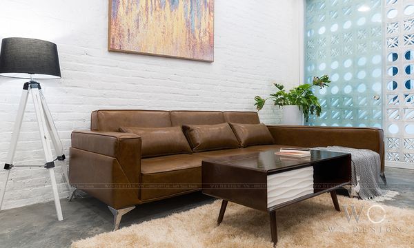  Sofa da cao cấp góc chữ L HALO 