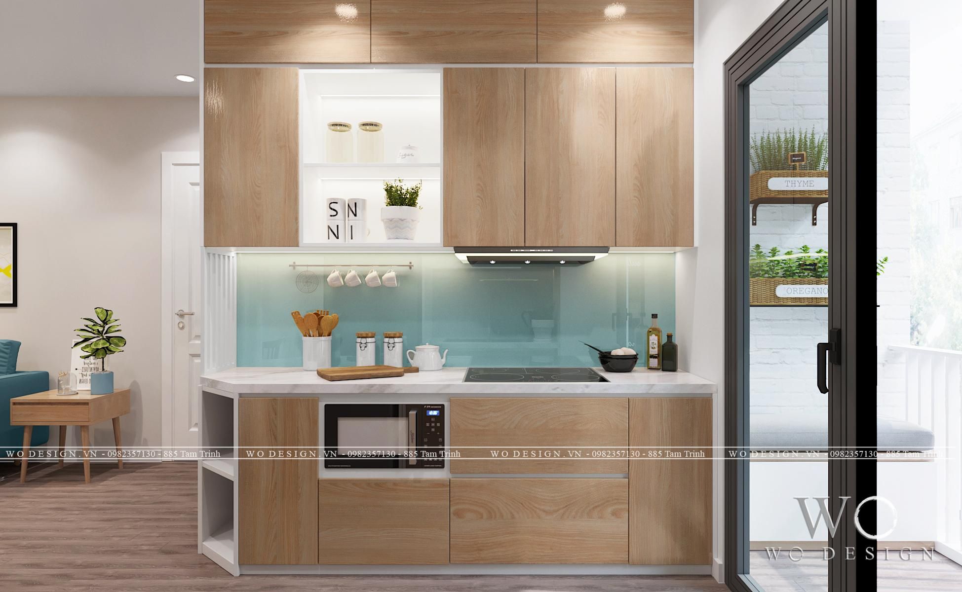  Khu bếp ăn Gelexia Riverside - CT2B Căn 03 