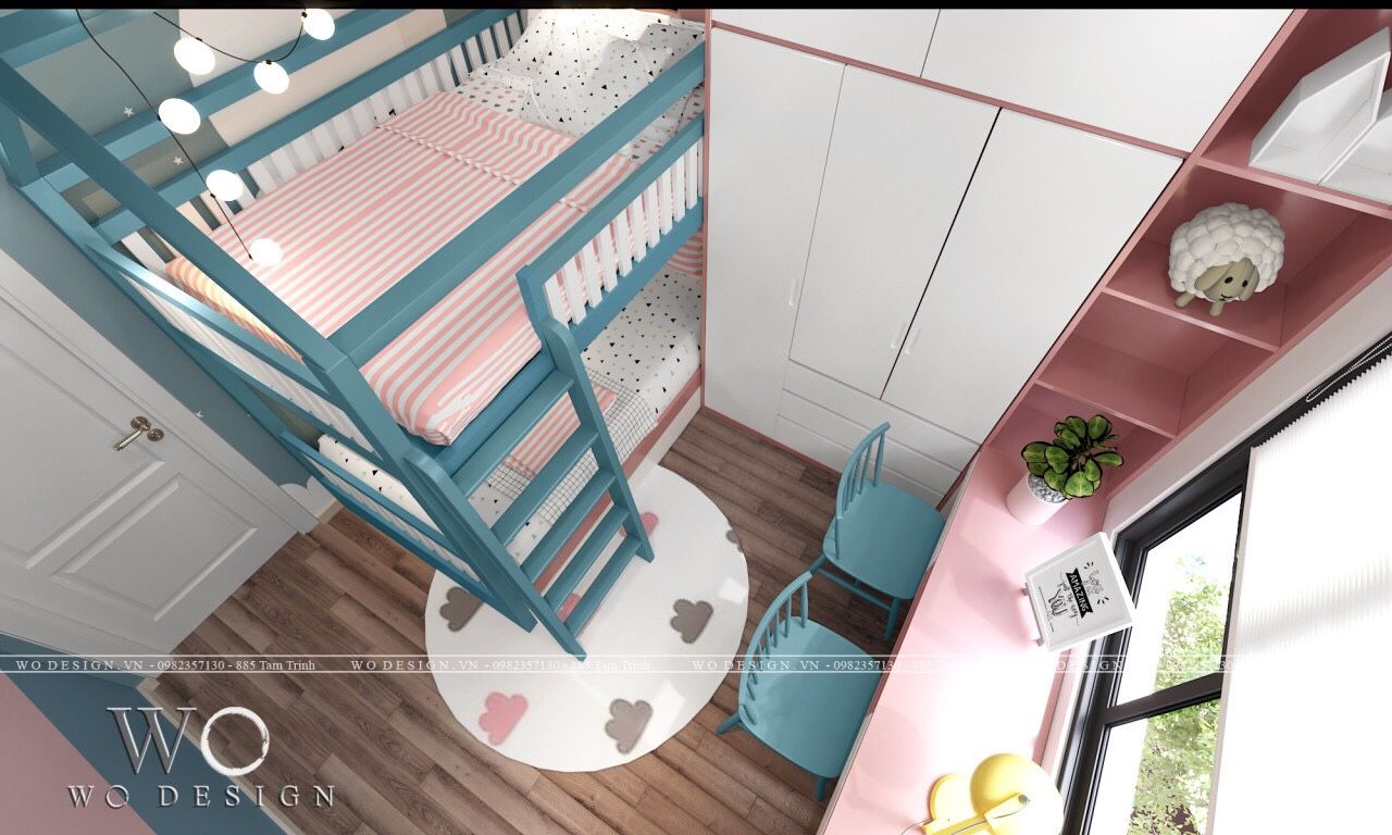  Phòng ngủ bé Giường tầng - CT2B Căn 03 Gelexia Riverside 