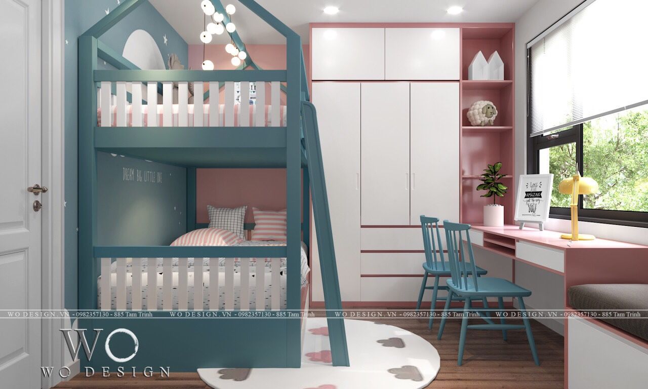  Phòng ngủ bé Giường tầng - CT2B Căn 03 Gelexia Riverside 