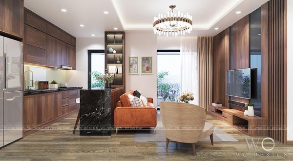  Khu bếp ăn Chung cư Lạc Hồng 01B 