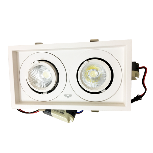 Đèn LED Downlight Đôi Model 1A