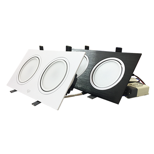 Đèn LED Downlight Đôi Model 2A