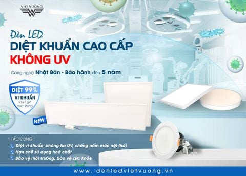 ĐÈN LED DIỆT KHUẨN