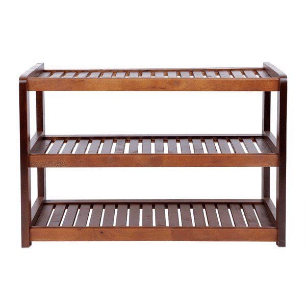  KỆ DÉP GỖ 3 TẦNG 80CM 