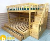  Giường 2 tầng Ben26 1m2/1m6 + 2 hộc 