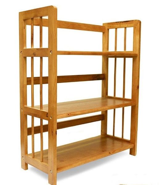  KỆ GỖ-SÁCH 3 TẦNG 100CM 