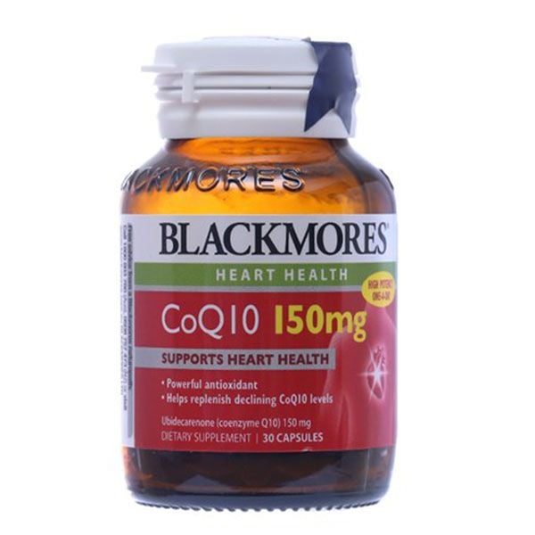 Viên uống bỗ tim mạch Blackmores CoQ10 150mg - 30 Viên