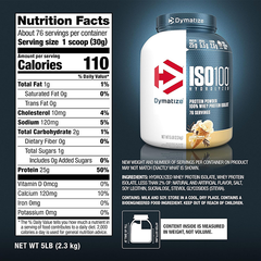 Iso 100 Whey Protein 5lbs