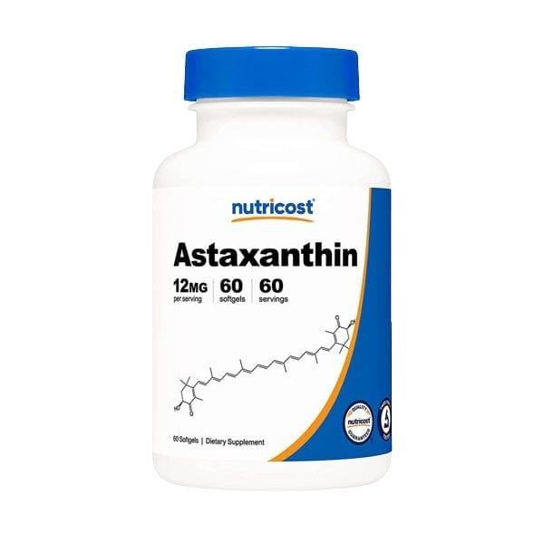 Nutricost Astaxanthin 12mg 60 Viên