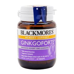 Viên uống bỗ não Blackmores Ginkgoforte 40 Viên