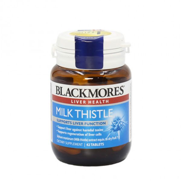 Viên uống giải độc gan Blackmores Milk Thistle 42 Viên