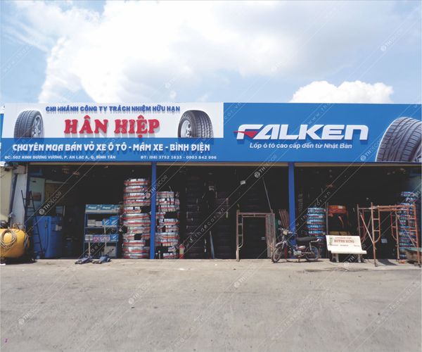 Bảng Hiệu Falken - Hệ thống cửa hàng Falken