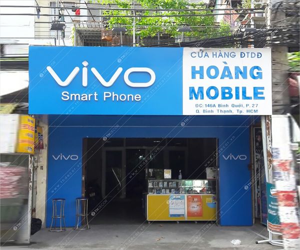 Bảng Hiệu ViVo- Hệ thống cửa hàng ViVo Smartphone