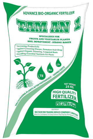 PHÂN BÓN HỮU CƠ TÂM AN 1 (Liên hệ: 1900 8631)