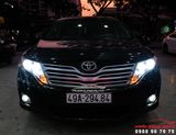 Độ 4 Đèn Bi LED DOMAX Kết Hợp Với Vòng Angel Eyes Cho Xe Toyota Venza