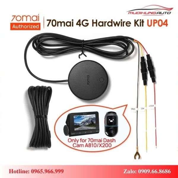 Bộ Kit 4G Cho Camera Hành Trình 70mai Omni X200, 70mai A810