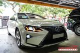 Độ Cản Trước Và Đèn Pha Cho Xe Toyota Camry 2015 - 2017 Lên Kiểu Lexus Tại Mười Hùng Auto