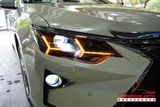 Độ Cản Trước Và Đèn Pha Cho Xe Toyota Camry 2015 - 2017 Lên Kiểu Lexus Tại Mười Hùng Auto