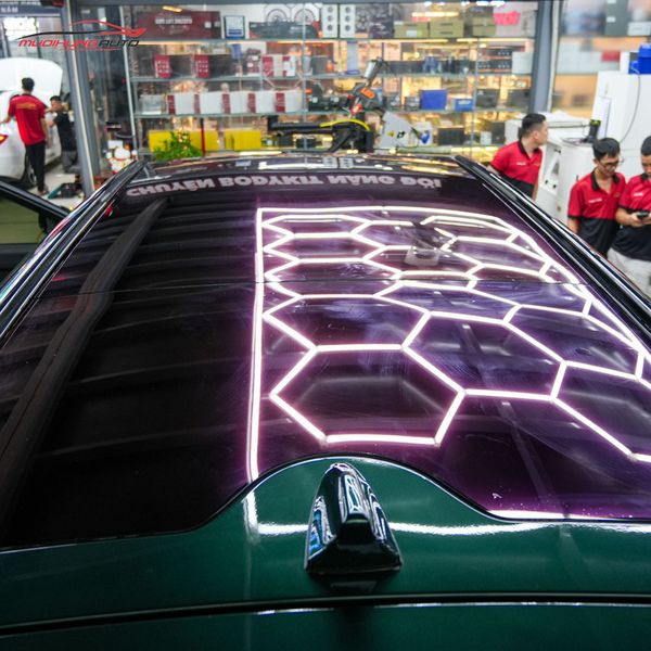 Dán Phim PPF TPU SUNROOF Cách Nhiệt Cửa Sổ Trời Xe Vinfast VF9 2024