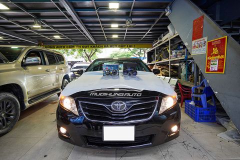 Độ Đèn Bi Gầm AES Q8 Pro Cho Xe Toyota Camry 2010