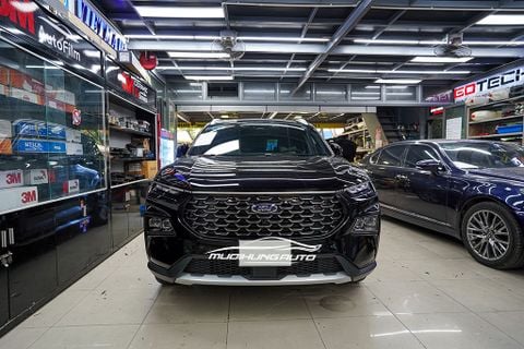 Nẹp Bước Chân Và Nẹp Cốp Chống Trầy Cho Xe Ford Territory 2023