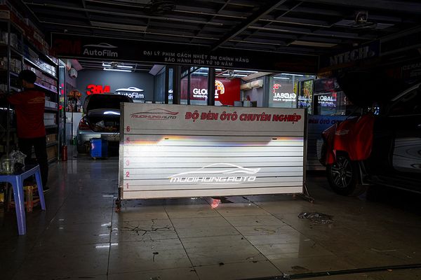 Độ Bi LED KMR Cho Xe Hyundai Creta 2016