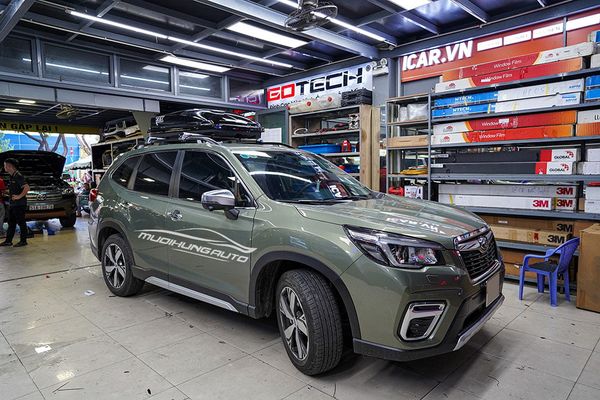 Cốp Nóc kiểu Phi Thuyền Cho Xe Subaru Forester 2023