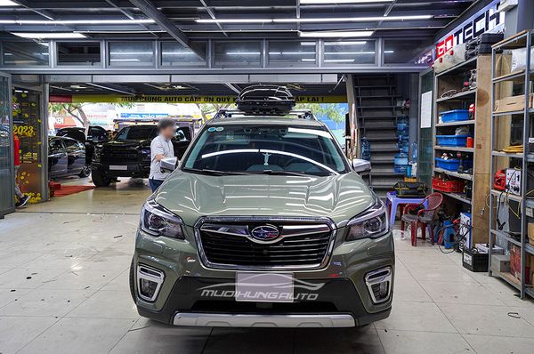 Cốp Nóc kiểu Phi Thuyền Cho Xe Subaru Forester 2023