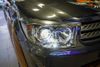 Độ Đèn Bi LED KMR Cho Xe Toyota Fortuner 2011