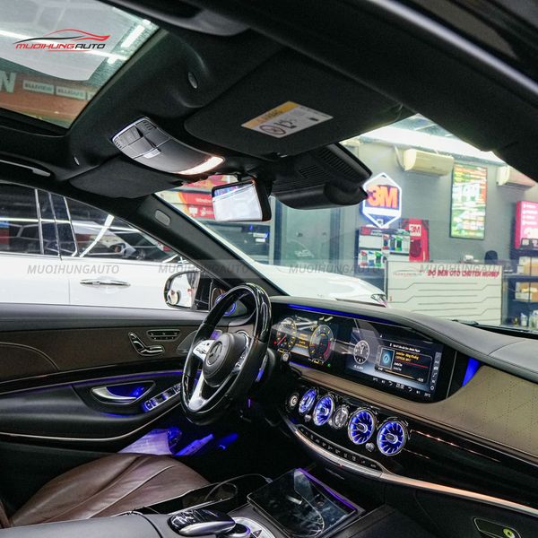 Gương Điện Tử Galaxy S 4K Cho Xe Mercedes S450 2020