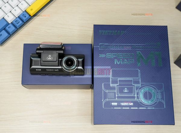 Lắp Camera Hành Trình Trước Vietmap Speedmap M1 Cho Xe Peugeot 5008 2022