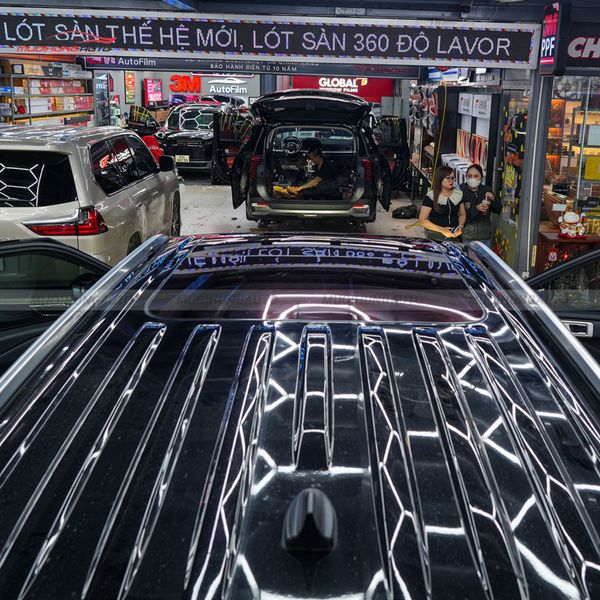 Dán Phim PPF TPU SUNROOF Cách Nhiệt Cửa Sổ Trời Xe Ford Explorer 2024