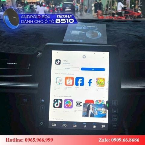 Android box cho ô tô Hyundai Custin 2023
