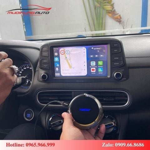 android box cho ô tô hyundai kona