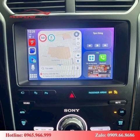 Android box cho ô tô Ford Explorer