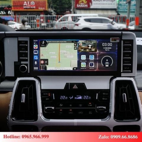 Android Box cho ô tô Kia Sorento 2023 cao cấp