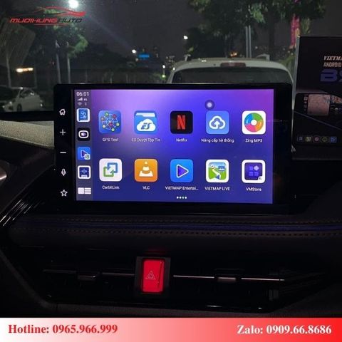 Android Box cho ô tô Toyota Yaris Cross 2023