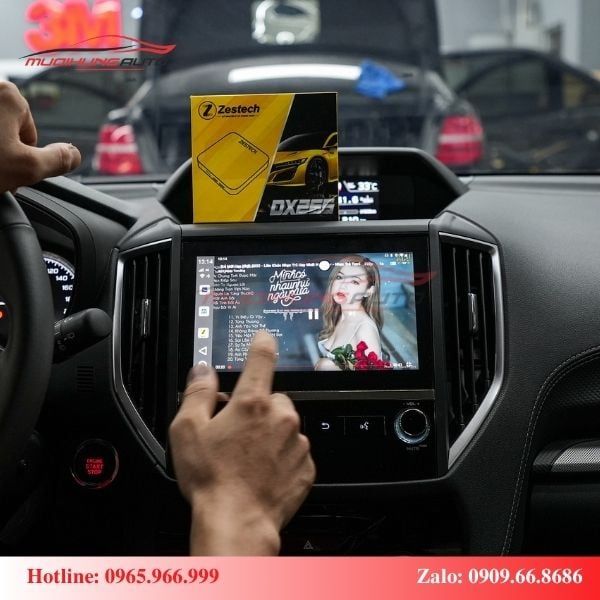 Android Box Cho Ô Tô Subaru Outback 2023