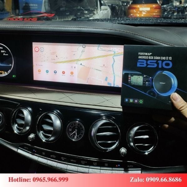 Android Box Cho Ô Tô Mercedes S450