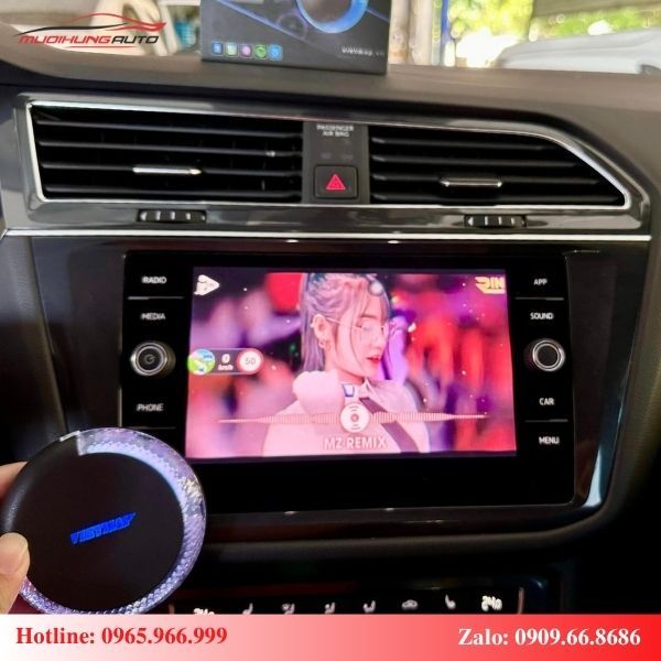 Android Box Cho Ô Tô Volkswagen Tiguan 2023
