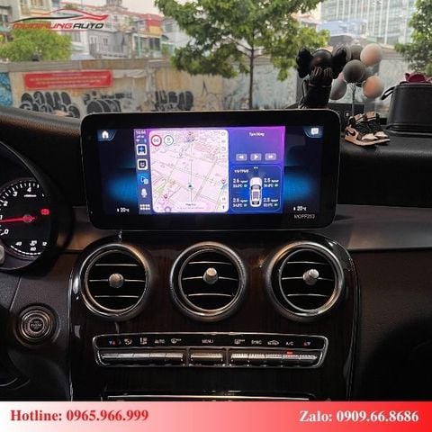 Android Box cho ô tô Mercedes GLC 200 2022