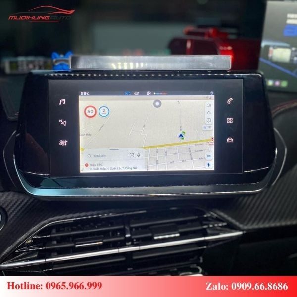 Android Box Cho Ô Tô Peugeot 2008 2022