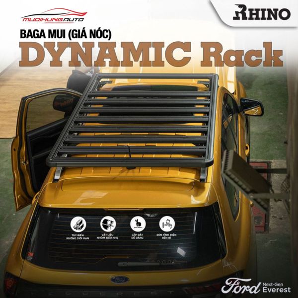 Baga Mui Nhôm Rhino Dynamic Xe SUVs