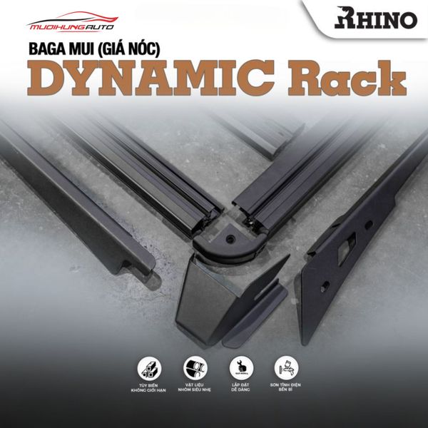 Baga Mui Nhôm Rhino Dynamic Xe Bán Tải